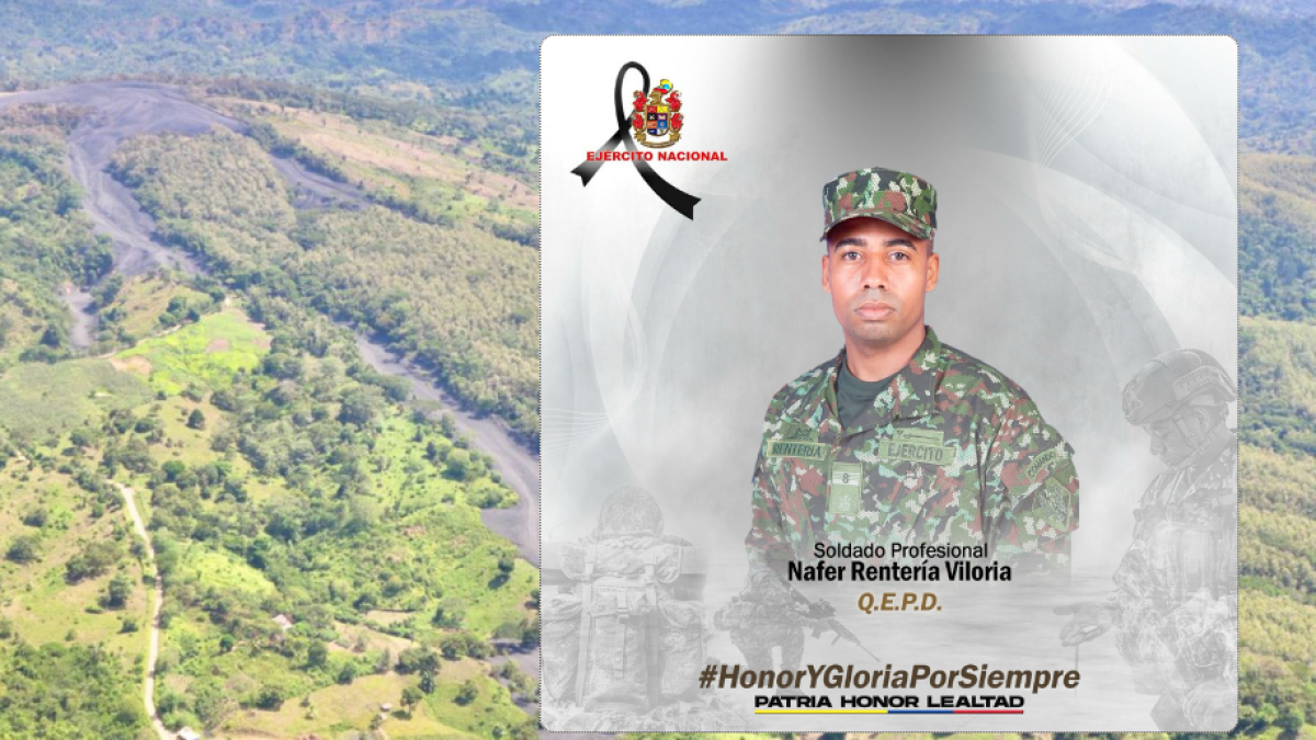 Mientras departía con amigos en un local, soldado fue asesinado por hombres armados en Antioquia: ¿plan pistola?