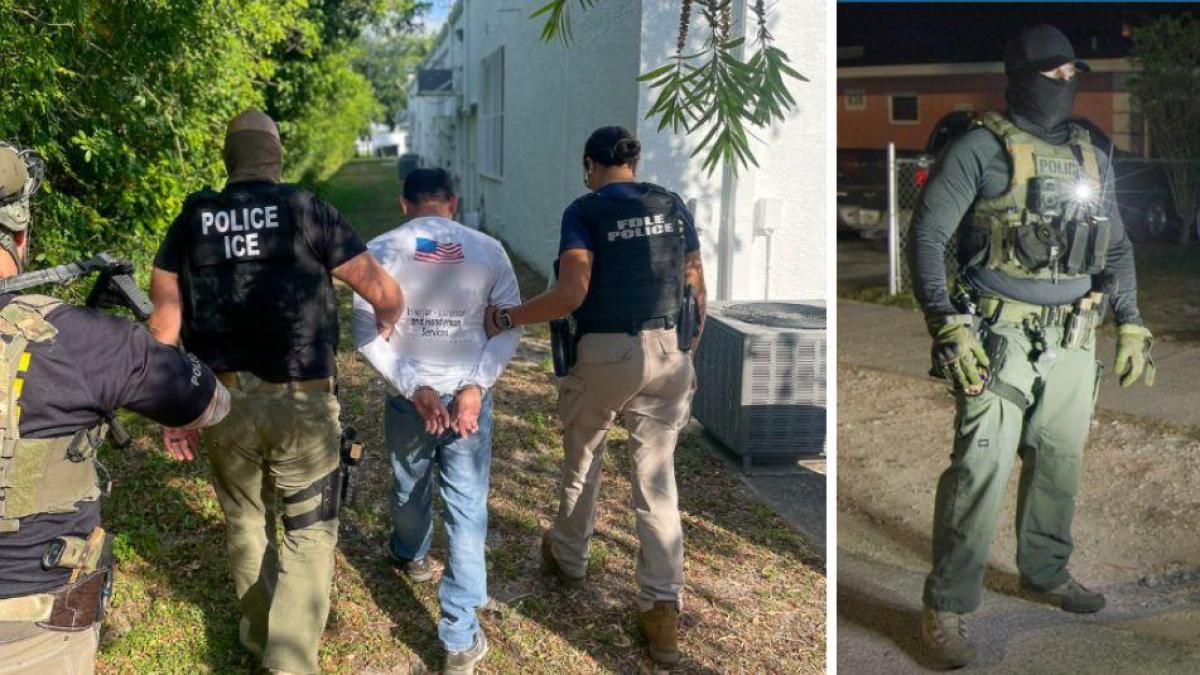 El colombiano condenado por homicidio que fue capturado en masivas redadas del ICE contra migrantes en Miami