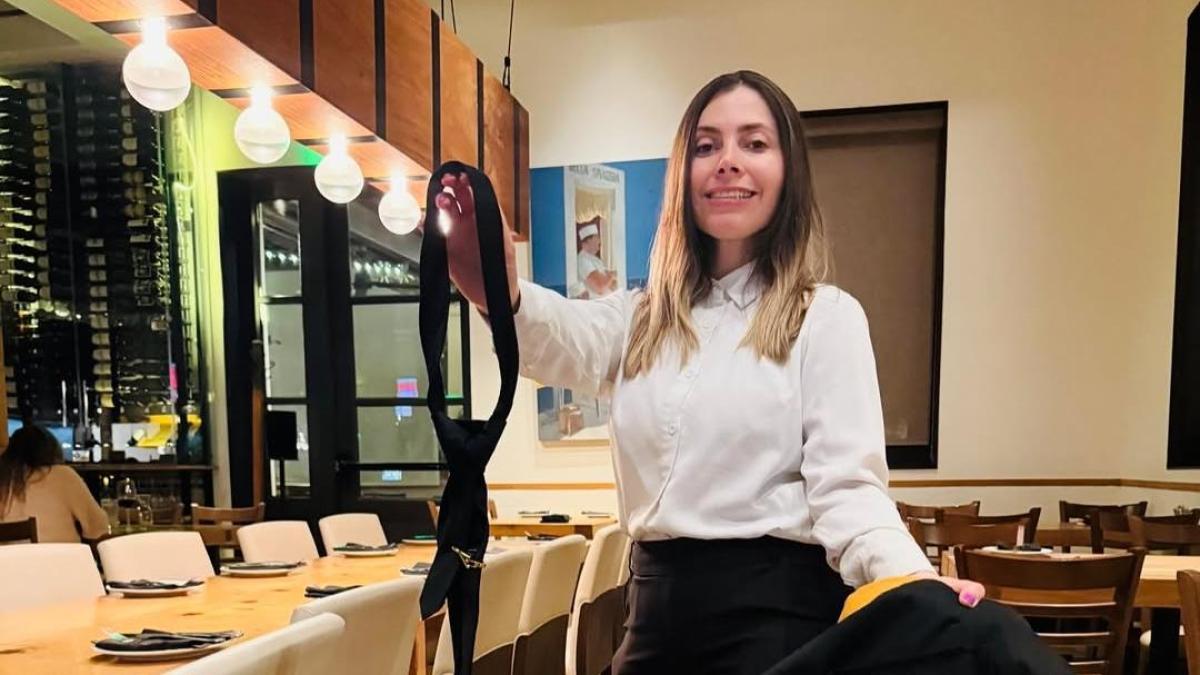 Colombiana dejó su trabajo como mesera en Estados Unidos y dio una reflexión: 'Algo más grande'