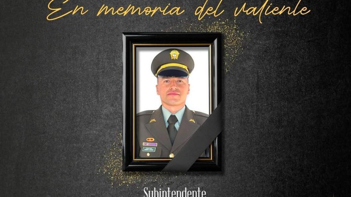 Murió subintendente de la Policía de Remedios, Antioquia, que fue víctima de un disparo en la cabeza el lunes