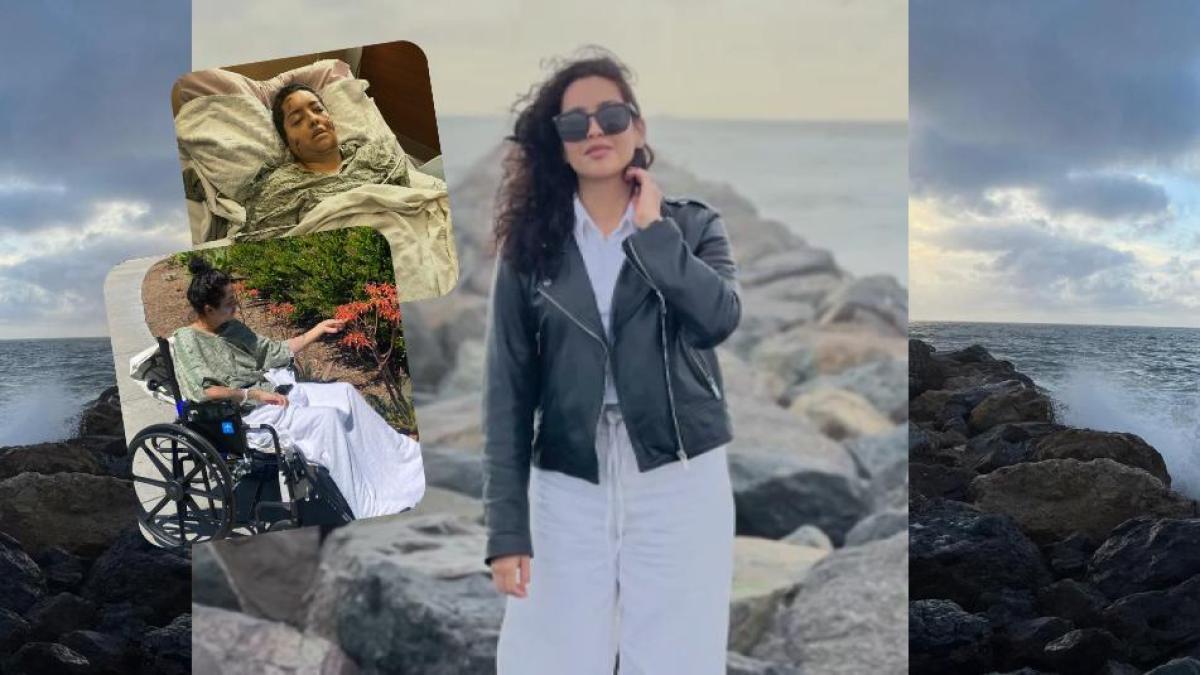 La súbita ola que golpeó a maquilladora colombiana cuando se tomaba foto en California: 'Pensaron que había muerto'