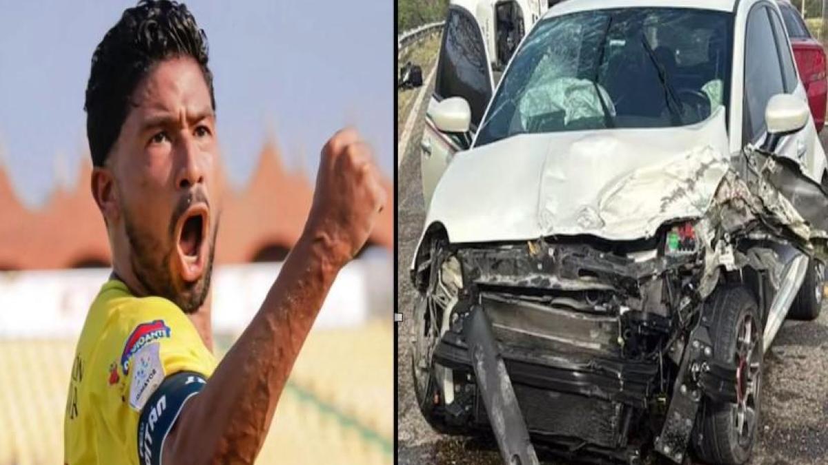 Video | Christian Marrugo y Carlos Rodríguez, del Real Cartagena, se accidentaron cuando iban al entrenamiento