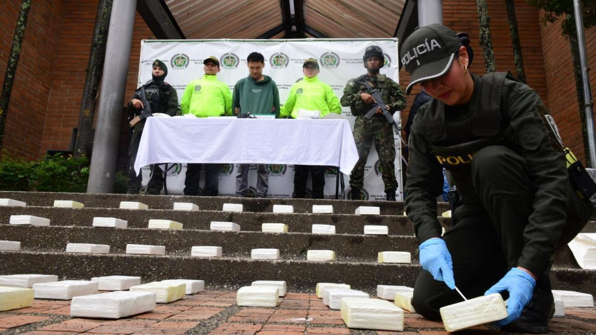 Alarmantes cifras de tráfico de drogas en Medellín: 2.862 capturados y 3.420 kg de estupefacientes incautados
