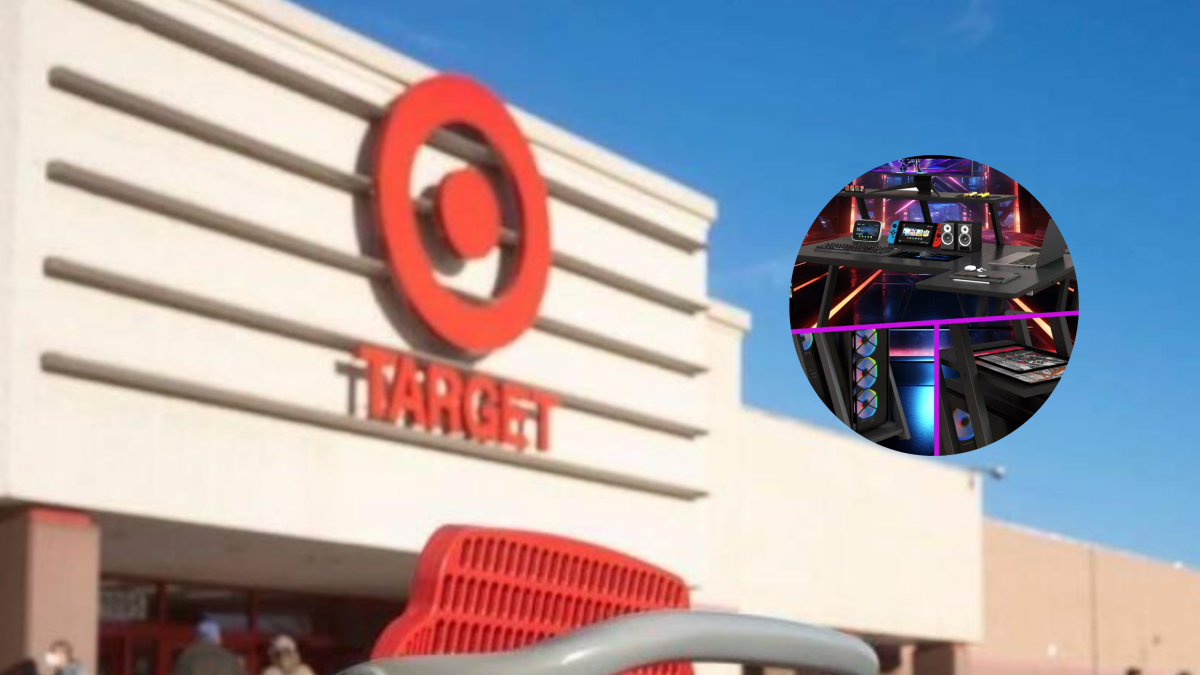 Target vende a un precio de ensueño este escritorio con estación de carga integrada en Estados Unidos
