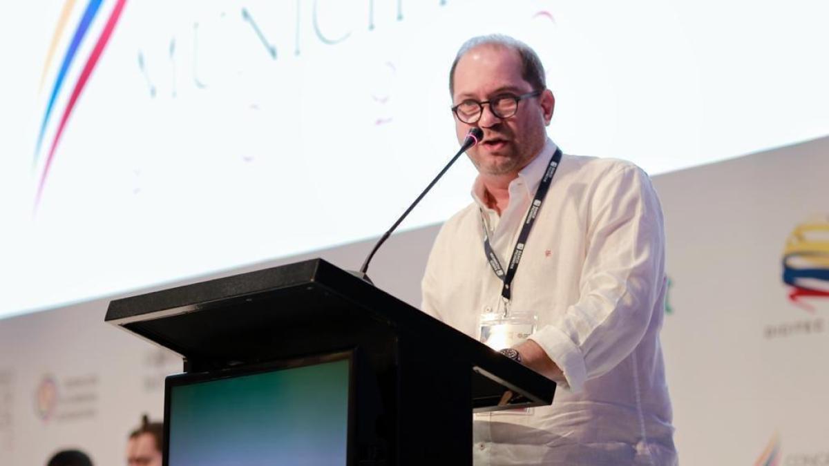 Lidio García Turbay, el candidato postulado por el Partido Liberal para la presidencia del Senado 2025-2026