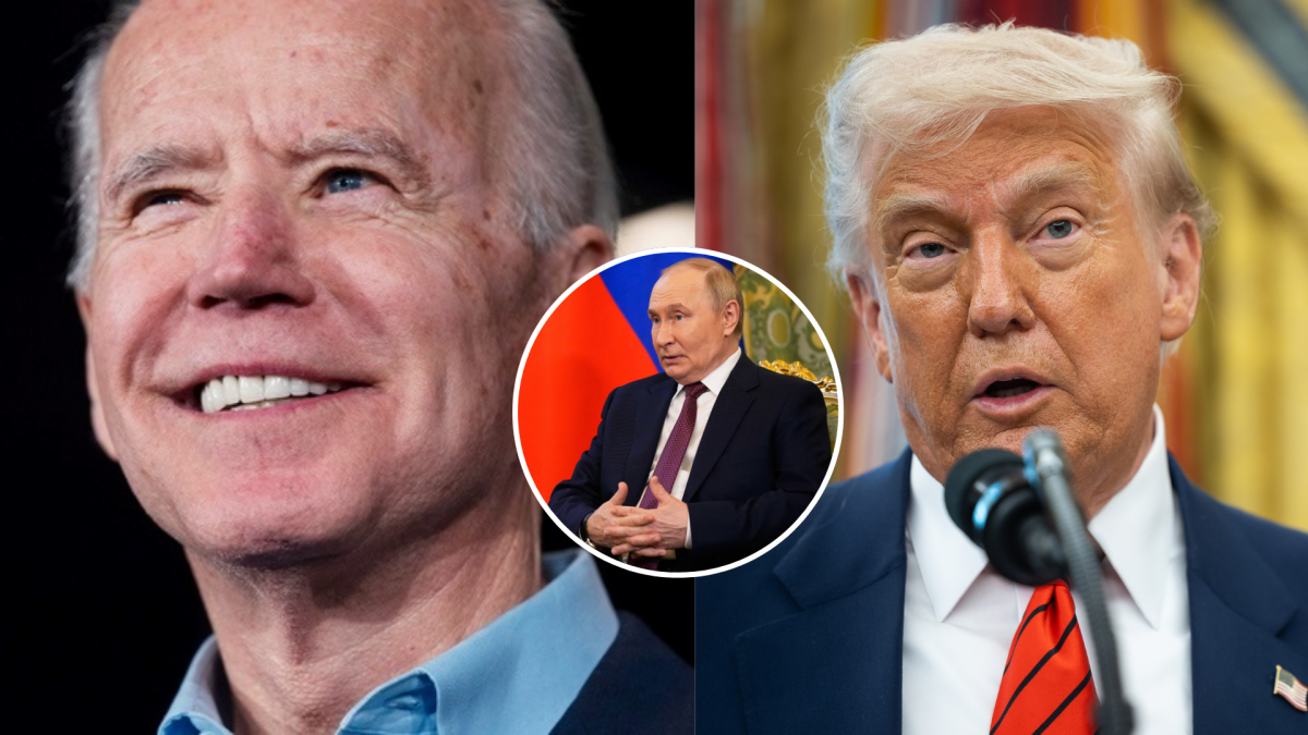 Joe Biden, en su primera entrevista tras dejar la Casa Blanca, acusa a Trump de favorecer a Putin