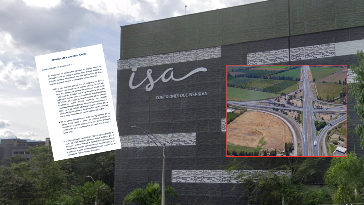 Vicepresidenta de vías de ISA responde a señalamientos de presuntas irregularidades en millonario proceso en Panamá