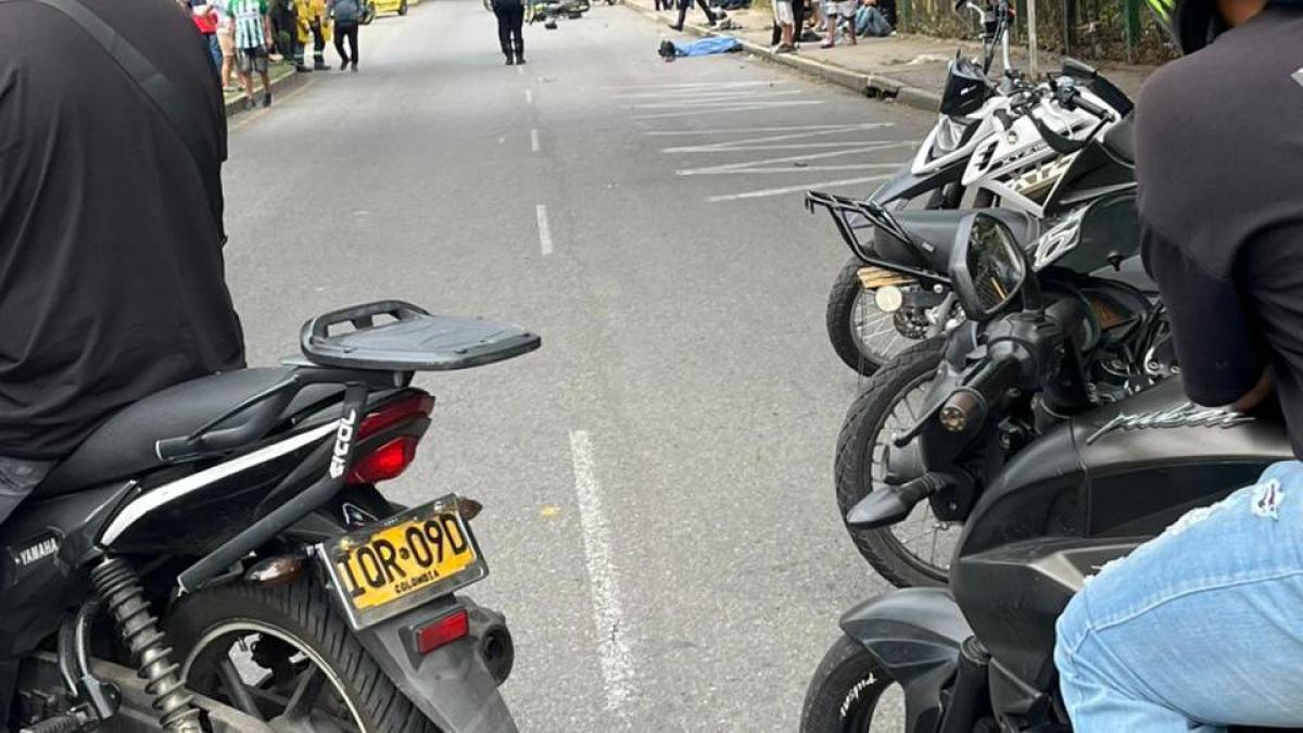 Tragedia en Bucaramanga: joven murió decapitado tras enredarse con un cable mientras conducía su moto