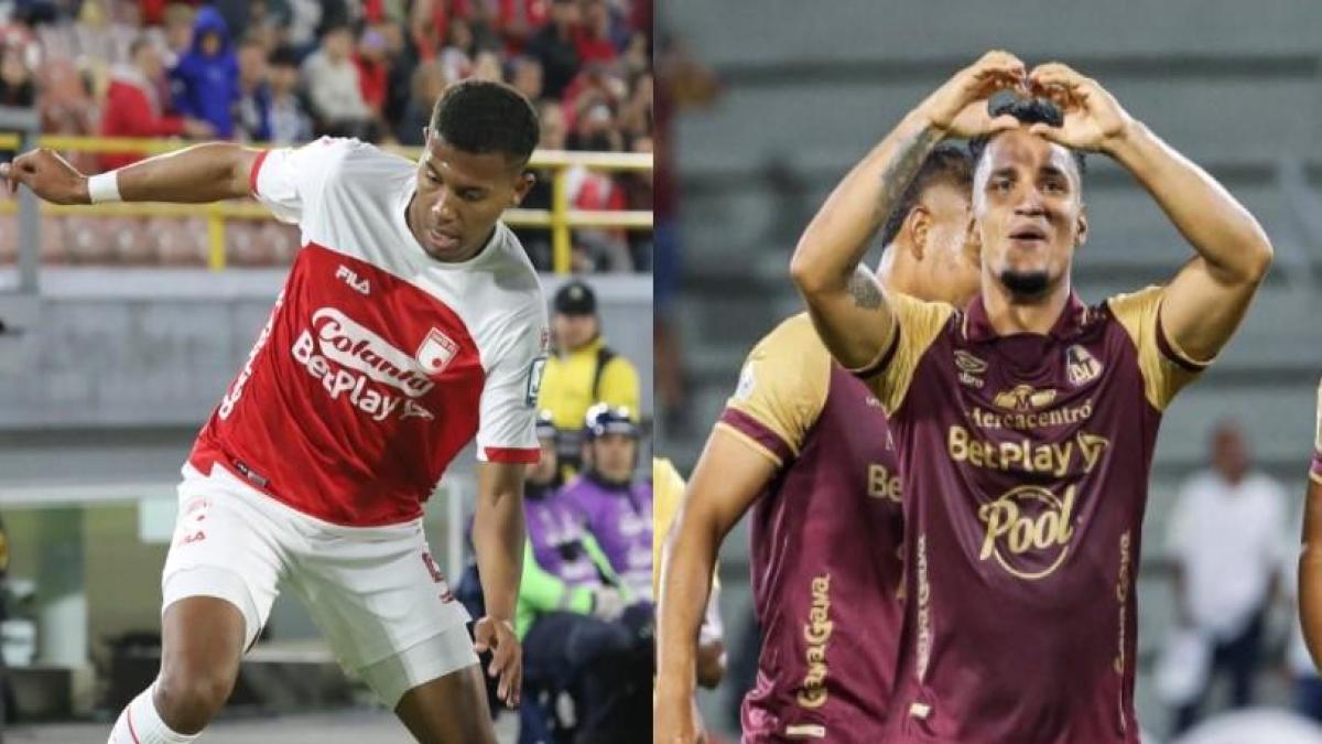 Santa Fe y Tolima se acercan a la clasificación: así va la taba de posiciones del fútbol colombiano