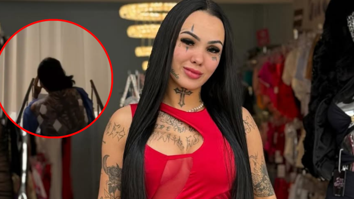 Reconocida ‘influencer’ brasileña Luna Abrahão fue atacada con cuchillo por su exnovio en plena transmisión en vivo