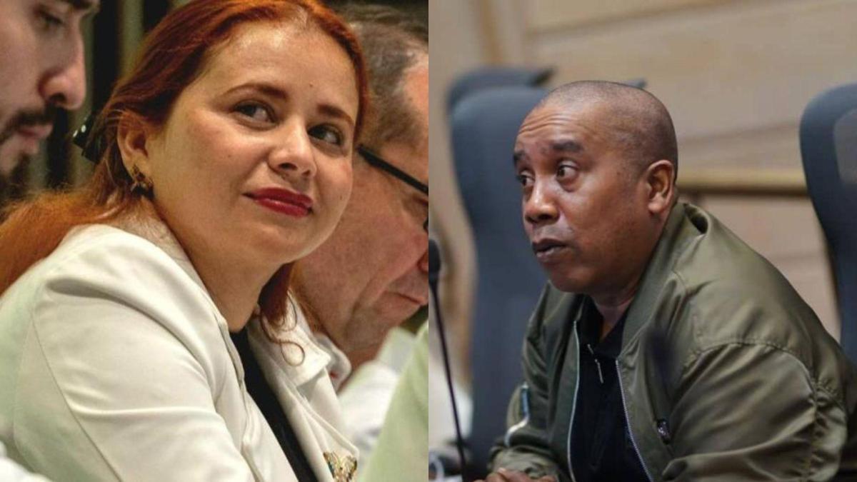 Yolsuzlukla suçlanan Kongre Üyesi Mary Anne Perdomo ve Jhoany Palacios'a karşı mahkemede kanıtlar