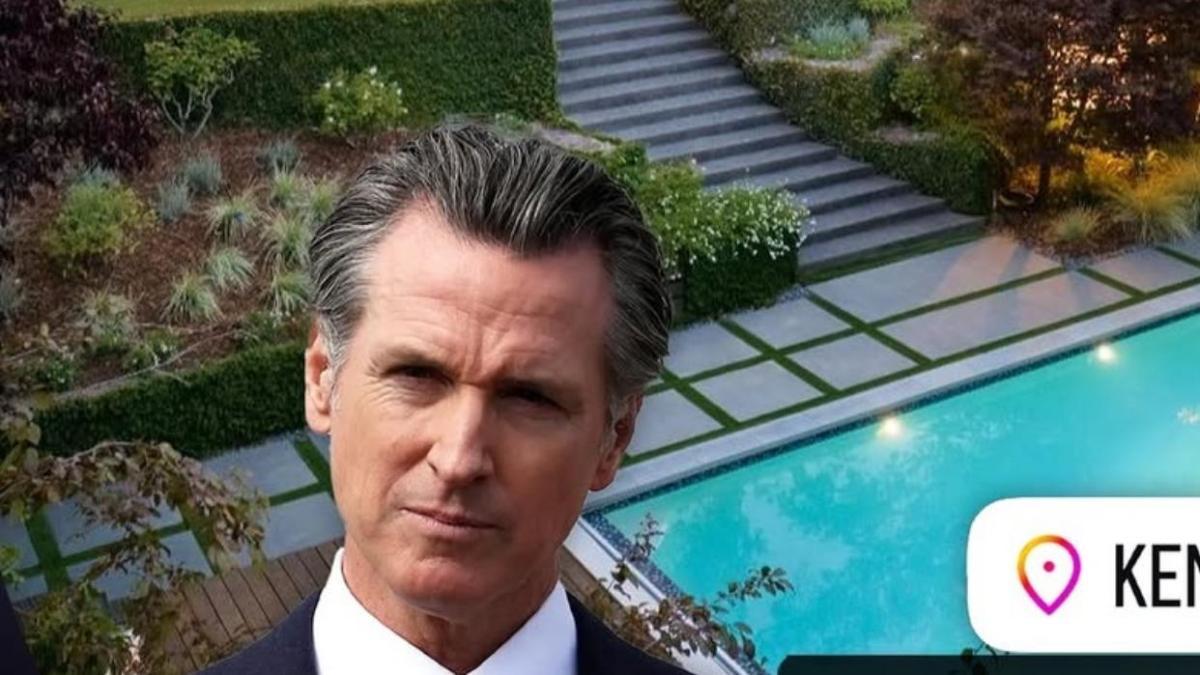Gavin Newsom: esta es la lujosa mansión donde vive el gobernador de California