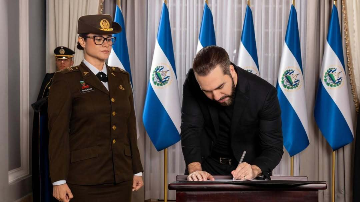 Presidente de El Salvador, Nayib Bukele, nombra ministra de Educación a una militar: 'Debemos romper paradigmas'