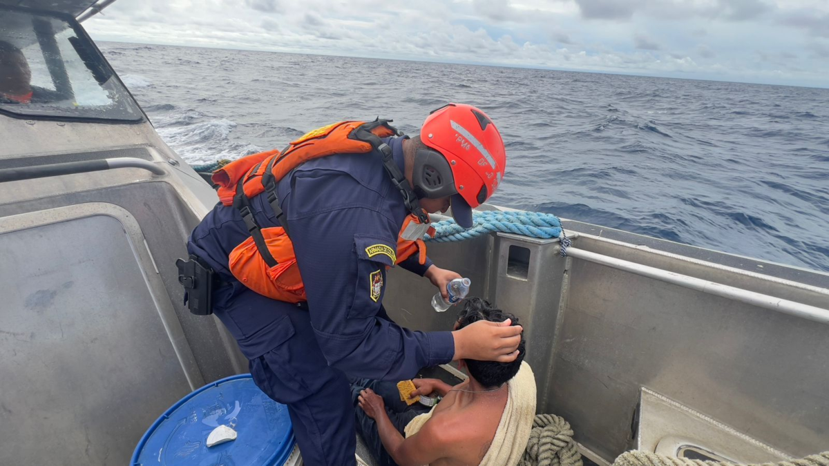 La odisea de tres panameños perdidos durante tres días en el mar; estuvieron a la deriva frente a costa de Chocó: 'Gracias a Dios nos encontraron'