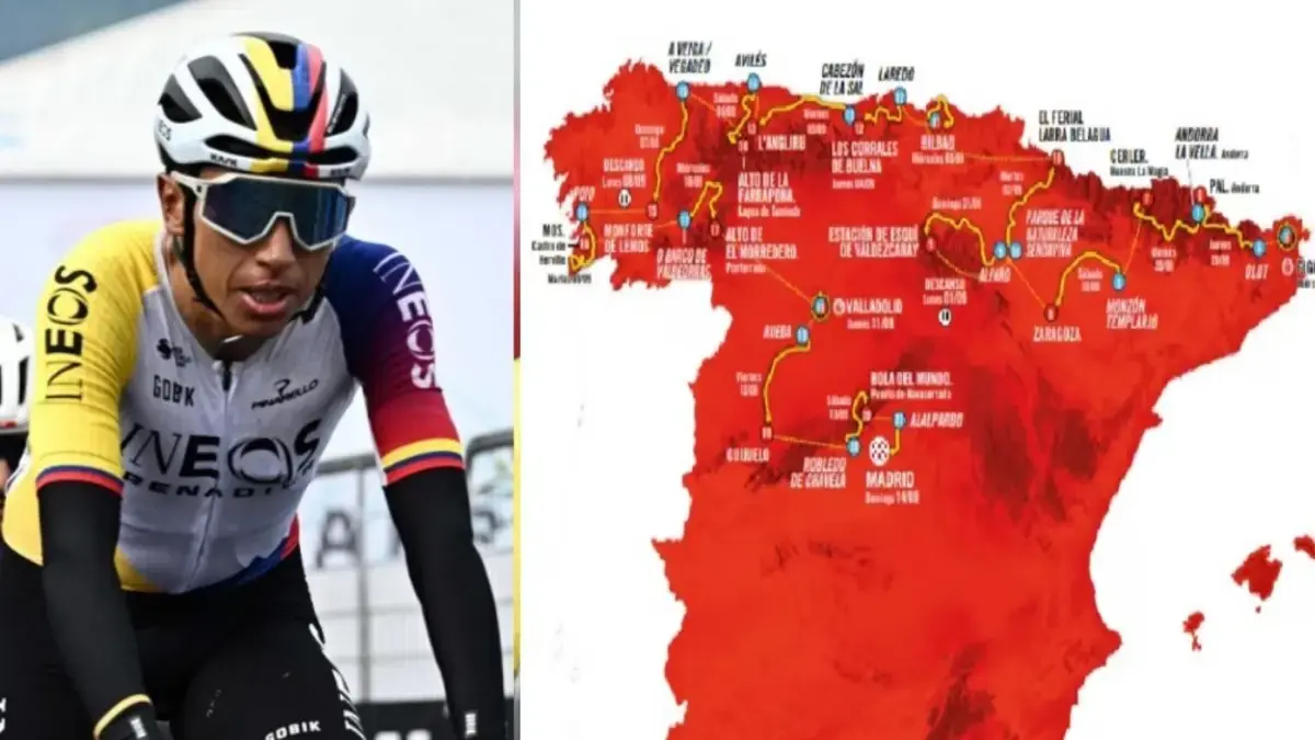 Egan Bernal, portador de contundente mensaje a los aficionados al ciclismo y avisa a sus rivales en la Vuelta a España: 'Luchar para ganar'