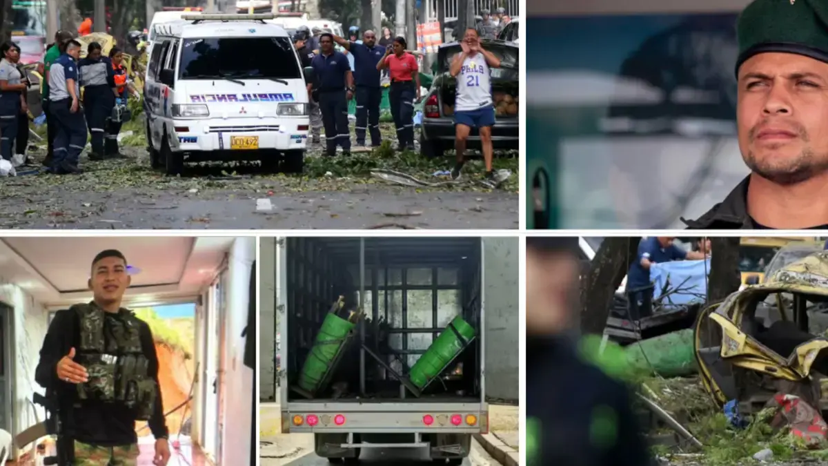 Así fue el violento atentado con camión bomba en Cali, el más grave en la era del presidente Gustavo Petro