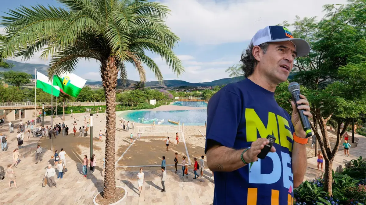'¿Cuánta gente en Medellín no ha tocado una playa?, El proyecto es una belleza para todos': Federico Gutiérrez sobre críticas al 'mar' de la ciudad