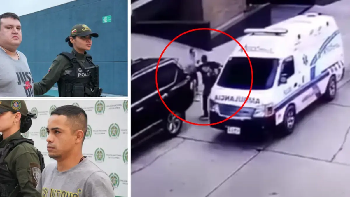 Las identidades de los dos capturados por intento de secuestro en el norte de Bogotá a empresario usando una ambulancia