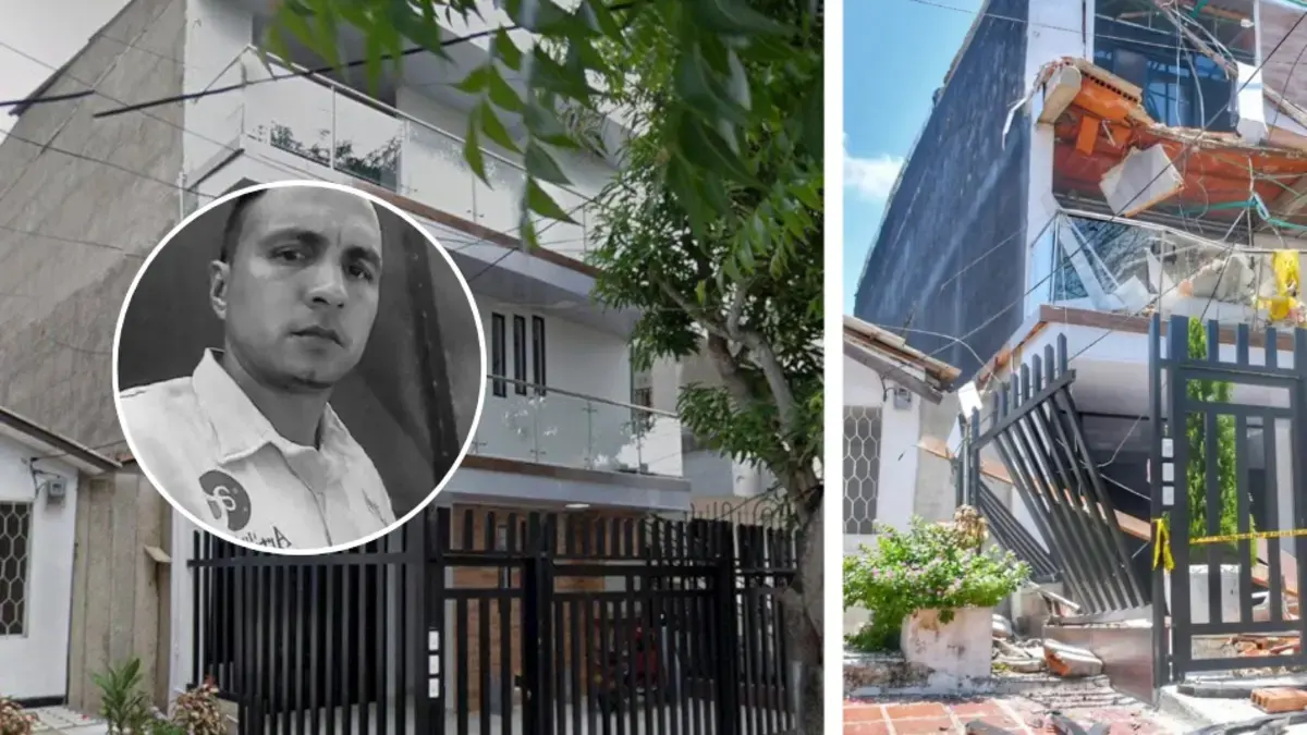 Barranquilla | Tragedia en el barrio Olaya: obrero muere tras el desplome de una vivienda de tres pisos