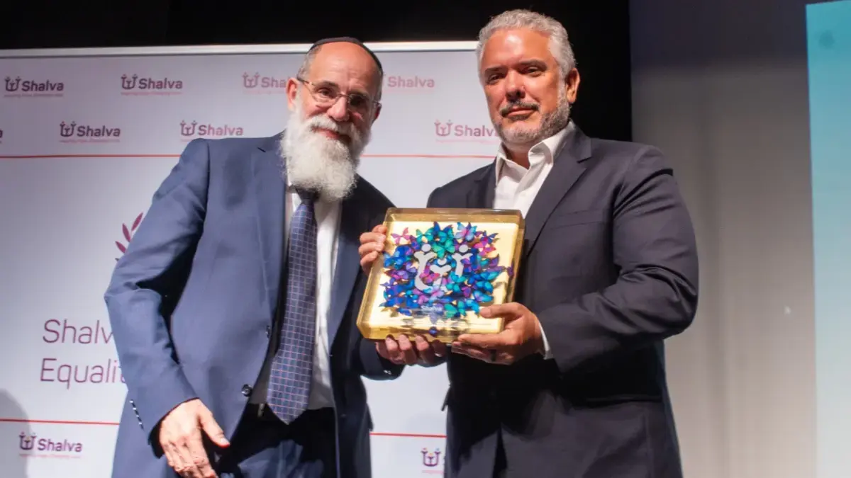 Expresidente Iván Duque recibió el Premio Shalva a la Igualdad e Inclusión Social en Jerusalén: estos son los detalles