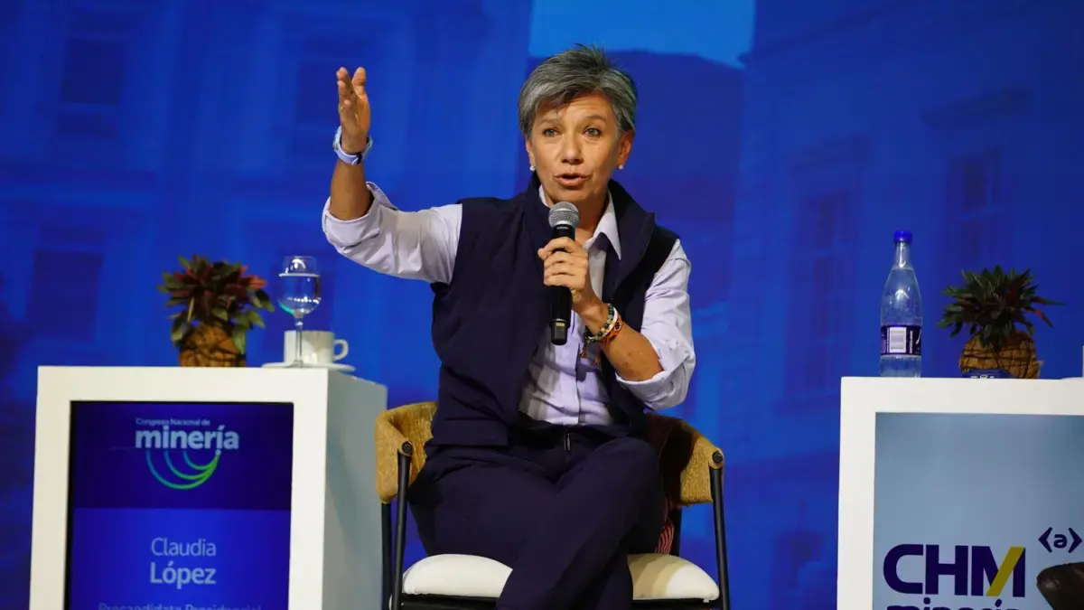 'El presidente Gustavo Petro es un hipócrita con el fracking': Claudia López durante Congreso de Minería en Cartagena
