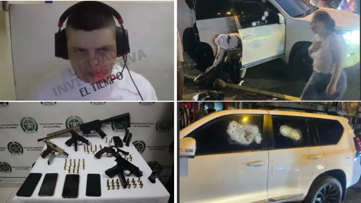 Este es el hombre que iba en la Toyota blindada atacada por sicarios en Cali: Policía indaga enfrentamiento entre 'oficinas sicariales'