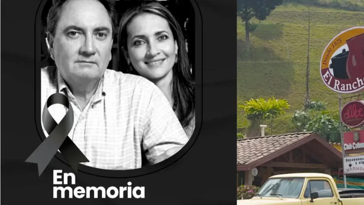 Luto en Antioquia: dueños del reconocido restaurante El Rancherito murieron en un accidente de tránsito entre Medellín y Santander