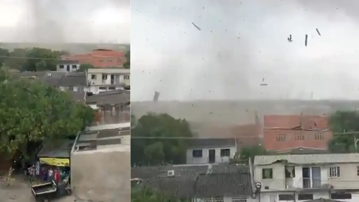 Fuertes vientos tipo tornado causan emergencias en varios barrios de Soledad
