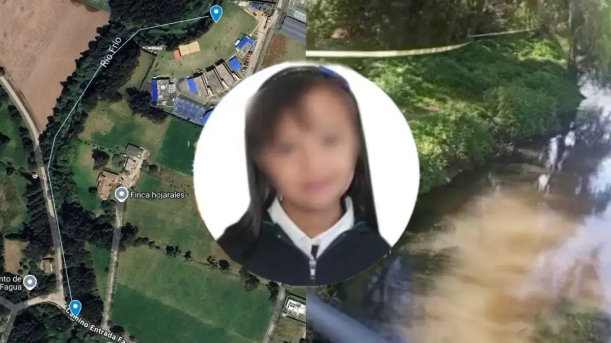 Este fue el lugar exacto en el que se encontró el cuerpo de Valeria Afanador, menor desaparecida en colegio de Cajicá