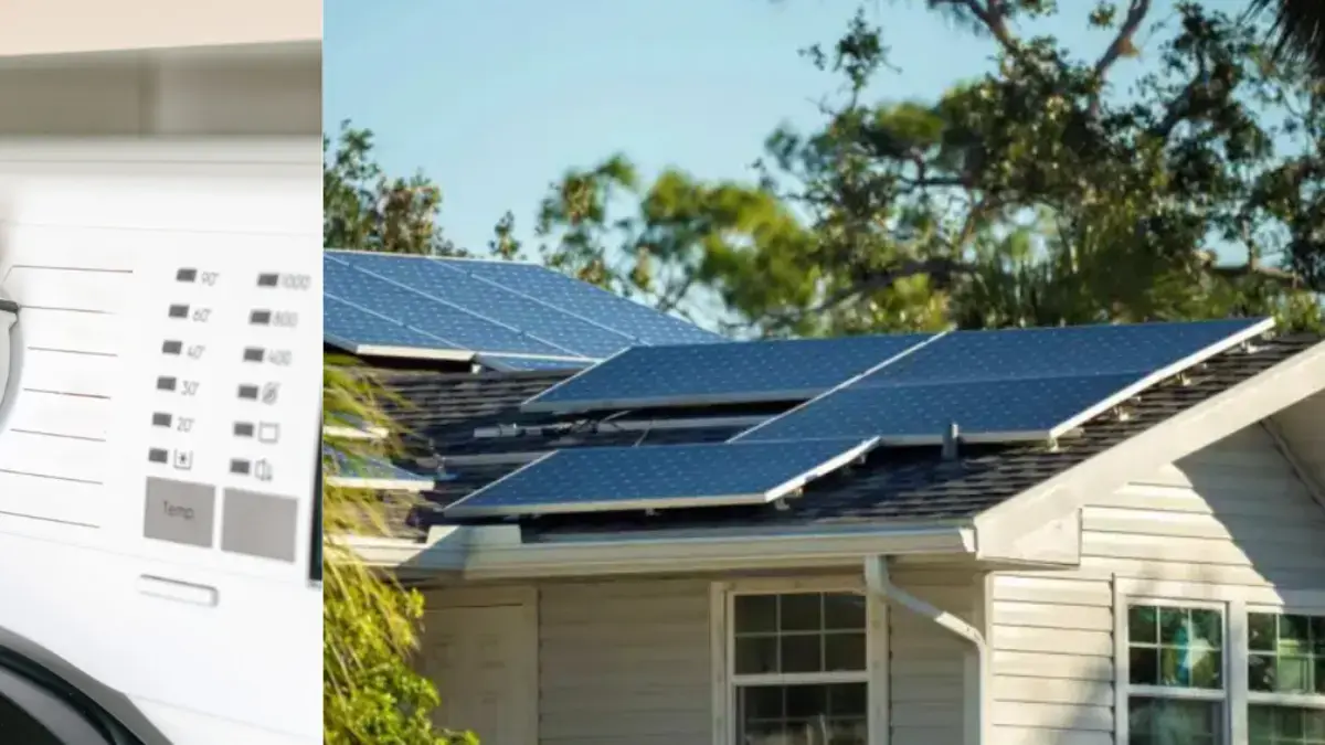 ¿Es posible usar paneles solares para hacer funcionar la lavadora en casa? Esto respondieron los expertos en el tema