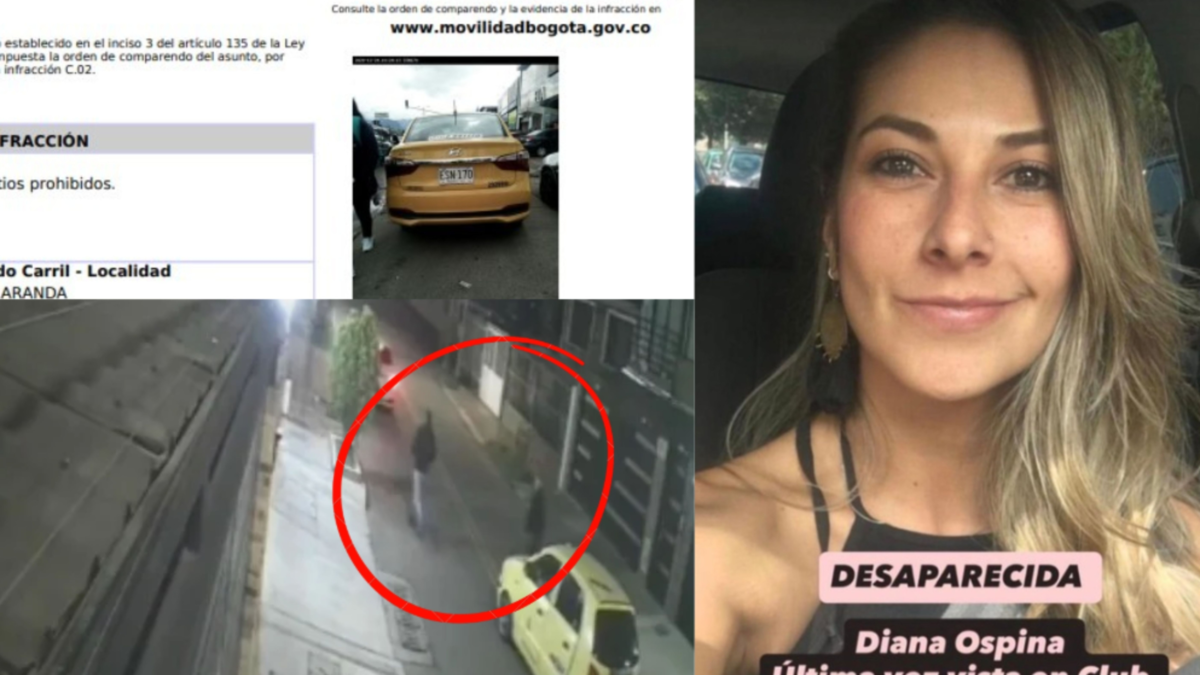 Evidencia de video clave en el caso de Diana Ospina en Bogotá
