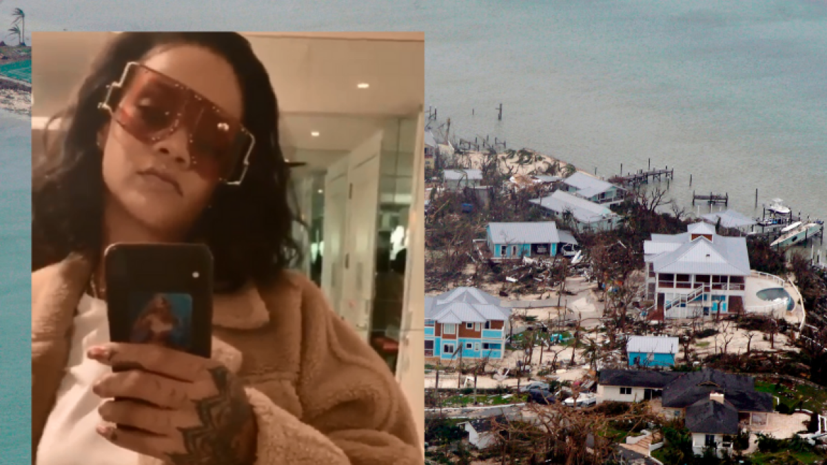 Rihanna ayuda a víctimas de huracán Dorian en Bahamas