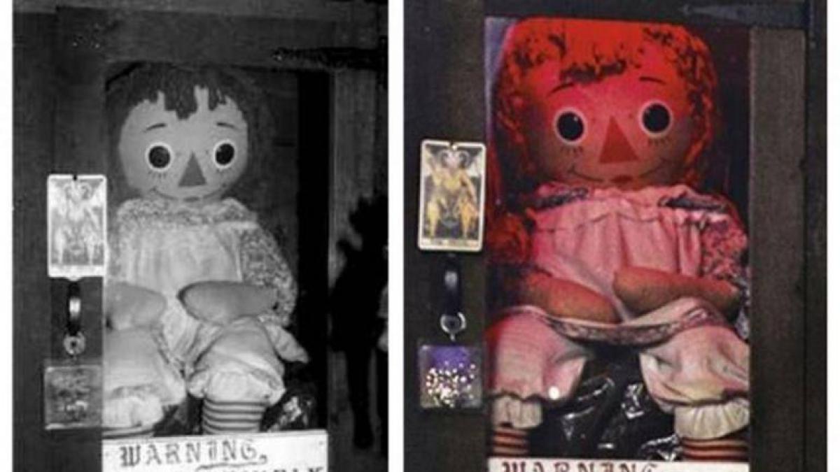 Annabelle la historia real de la desaparicion de la muneca diabolica Ed y Lorraine Warren