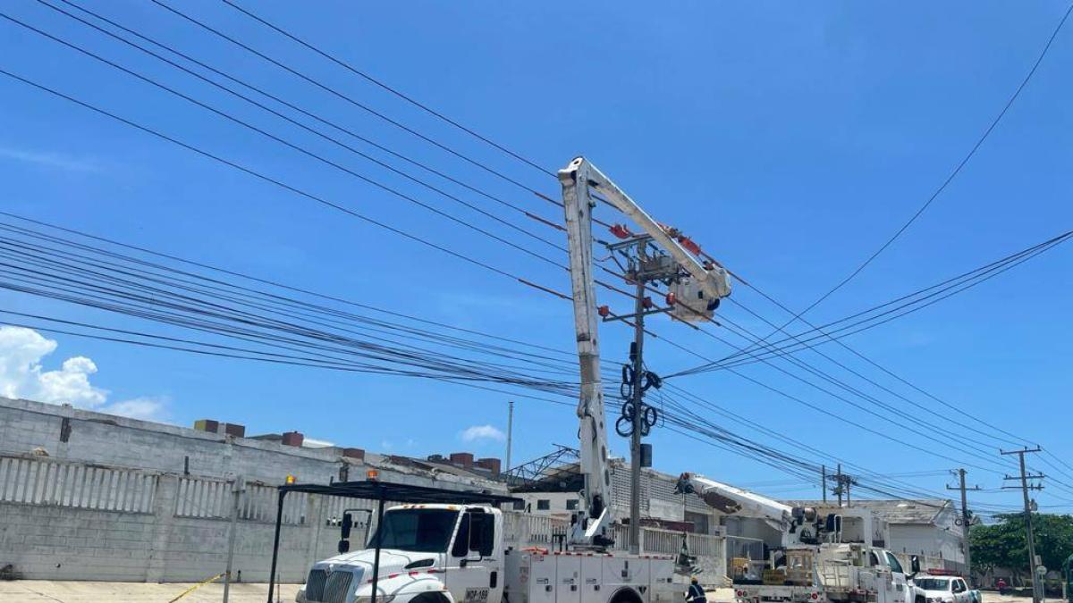 Los barrios donde suspenderán la energía eléctrica este sábado dos de noviembre en Barranquilla