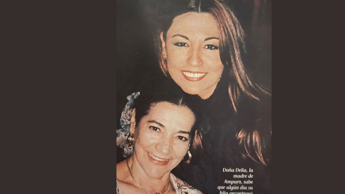 Amparo Grisales dedica mensaje a su mamá en aniversario de muerte