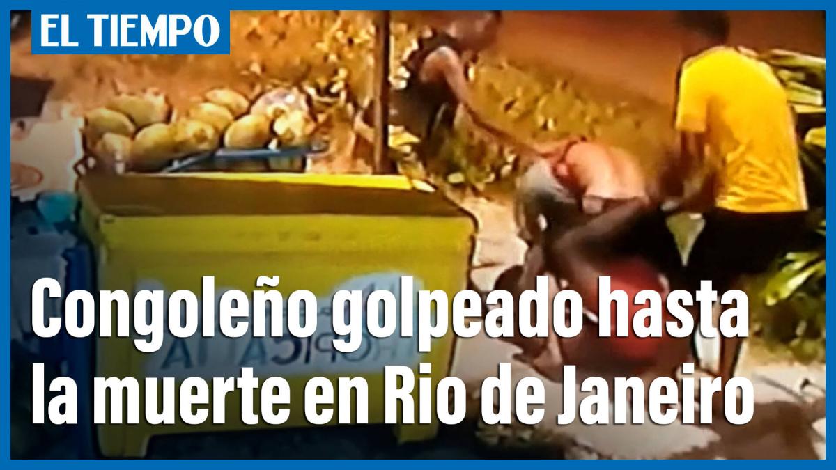 Asesinan a golpes a congoleño en playa de Rio de Janeiro