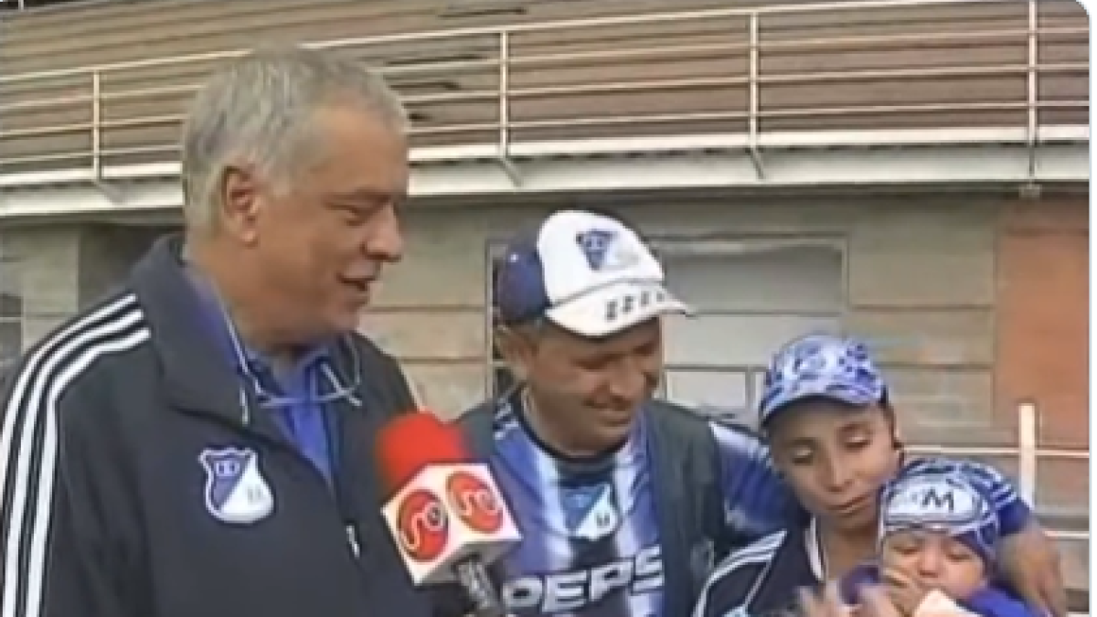 Millos David reaparece así luce hoy el famoso hincha de Millonarios