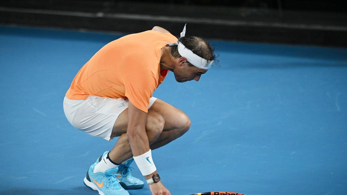 El tenista español Rafael Nadal anuncia su retirada