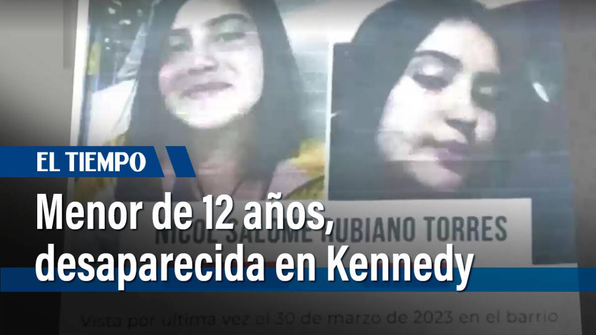 Menor de 12 años, desaparecida en la localidad de Kennedy