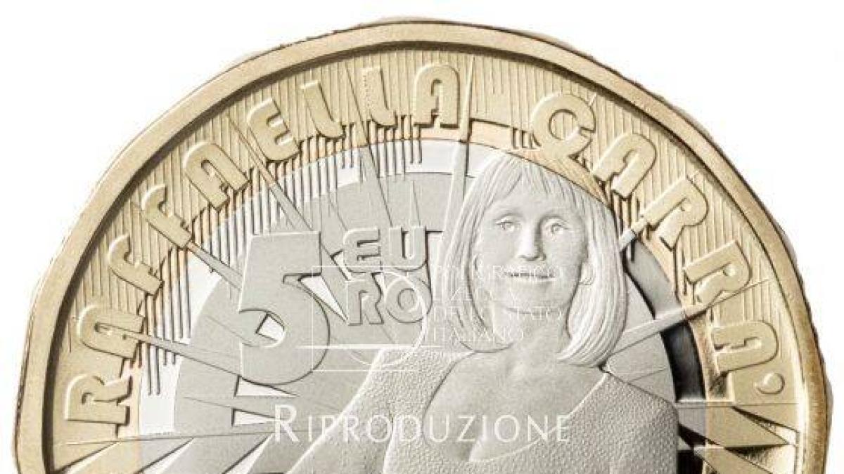 La sua moneta commemorativa è ora in vendita in Italia al prezzo di 40 euro