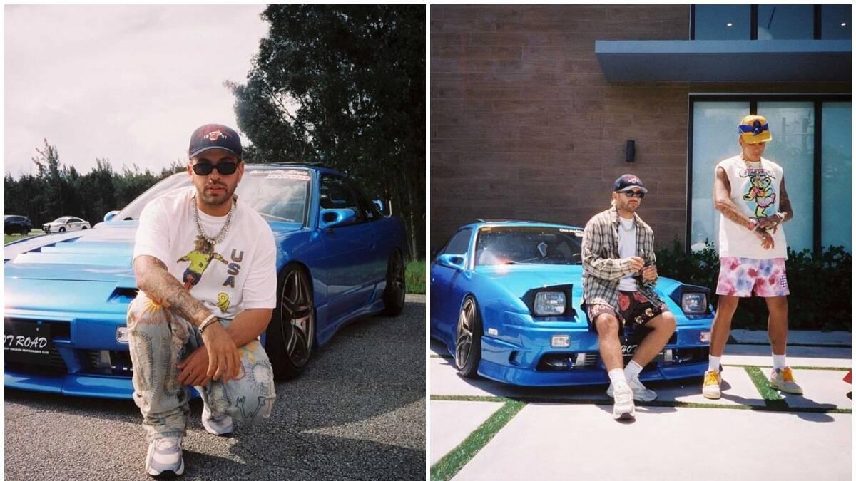 Esta es la colección de carros de Feid