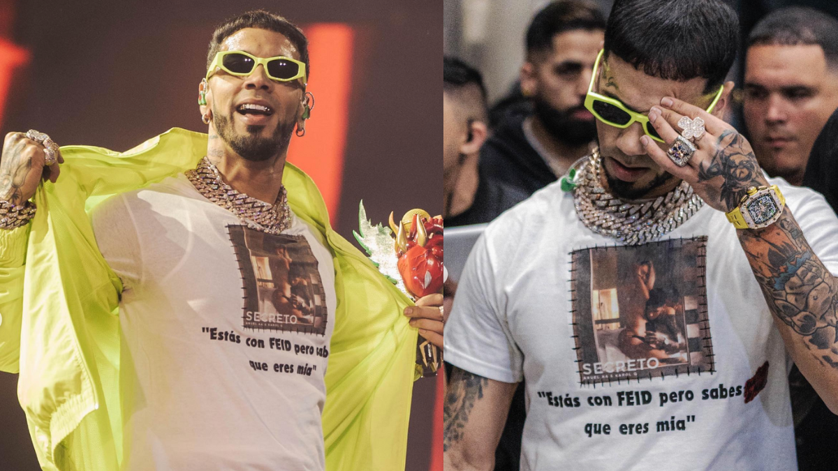 Anuel AA reacciona al ver a Karol G y Feid juntos y lo tildan de un ex  tóxico