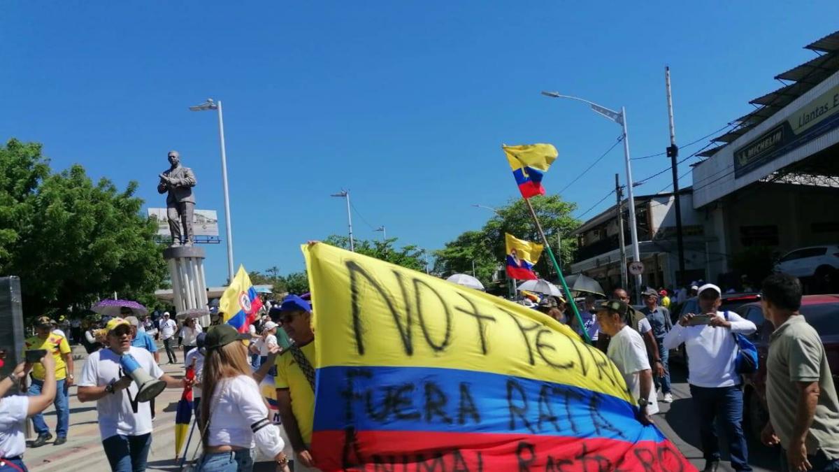 Barranquilla se moviliza hoy: marcha contra reformas y medidas del gobierno Petro inicia a las 9 a.m. desde la estatua del Joe Arroyo