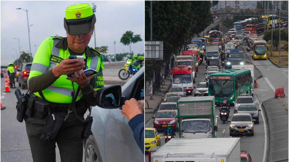 ¡Tenga cuidado! Pico y placa en Bogotá para el viernes 12 de julio de 2024 