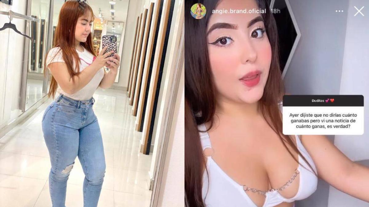 La colosal cifra que se gana la colombiana Angie Brand en OnlyFans:$185