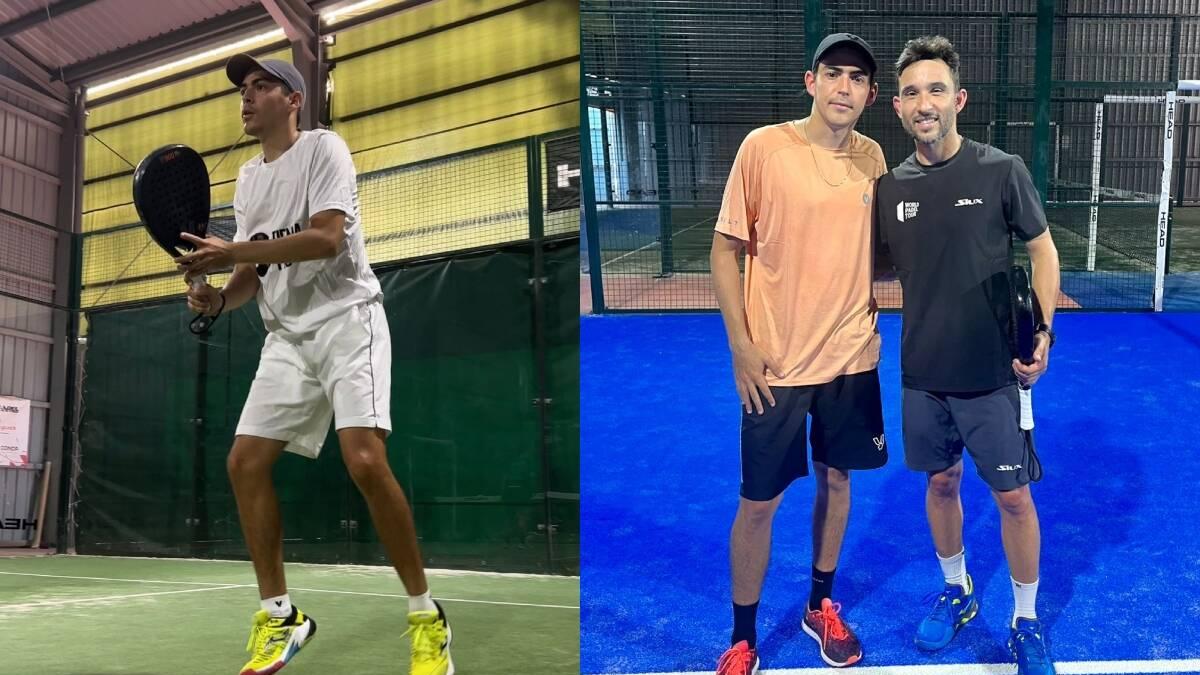 Tomas Roldan: primer colombiano en jugar padel a nivel profesional