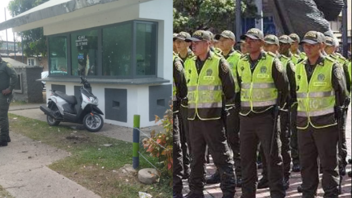 Atención: hubo explosión en CAI de Policía en Cali