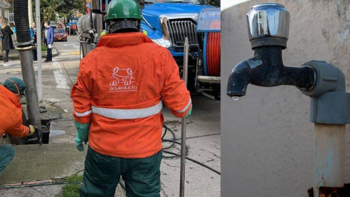 Habrá cortes de agua en localidad de Usme por obras del Acueducto de Bogotá: conozca los horarios y barrios afectados 