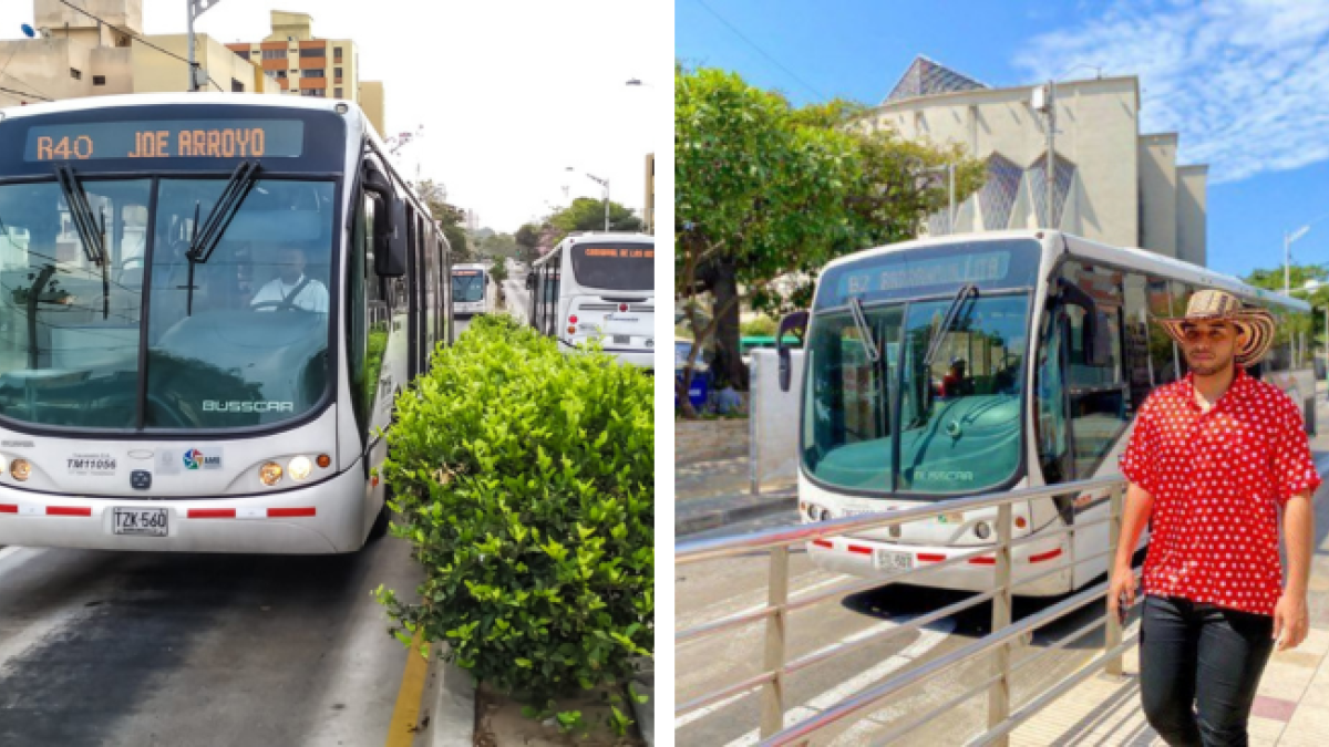 Transmetro redefine las rutas A7-1 Miramar y A7-4 Los Andes para mejorar la movilidad en Barranquilla