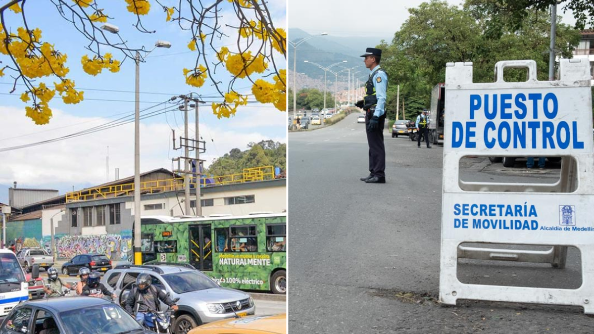 ¡Cuidado al conducir! Pico y placa en Medellín para el lunes 30 de septiembre de 2024 